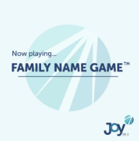 Family Name Game