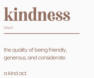 Being Nice vs. Being Kind